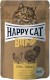 HAPPY CAT ALL MEAT BIO Organic Indyk bez zbóż 85g