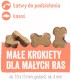 HAPPY DOG Naturcroq Mini Snack Łosoś Ryż 100g