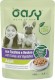 OASY Dog Strips in Gravy Adult Indyk Warzywa 100g