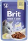 BRIT Premium Cat Fillets in Jelly Beef WOŁOWINA galaretka 85g