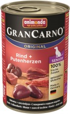 ANIMONDA Grancarno SENIOR Kurczak i Serca Indyka 400g