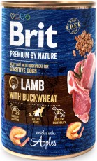 BRIT Premium by Nature LAMB Jagnięcina Gryka Jabłka 400g