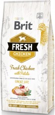 BRIT FRESH Chicken Potato Adult Kurczak Ziemniaki 12kg