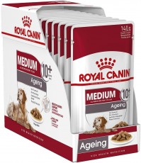 ROYAL CANIN Medium Ageing w sosie 10x140g