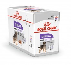 ROYAL CANIN Sterilised dla psa w pasztecie 12x85g