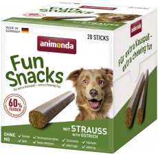 ANIMONDA Fun Snacks Pałeczki Struś 20szt.