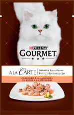 PURINA GOURMET A La Carte Łosoś Warzywa 85g