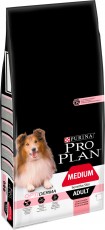 PURINA Pro Plan Adult Medium SENSITIVE SKIN OptiDerma 14kg