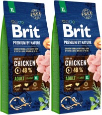 BRIT Premium by Nature Adult XL 2x15kg