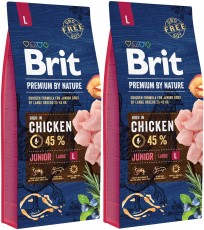 BRIT Premium by Nature Junior Large 2x15kg