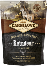 CARNILOVE Dog Adult Reindeer RENIFER 1,5kg