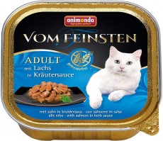 ANIMONDA Vom Feinsten Cat ADULT Łosoś Zioła Sos 100g