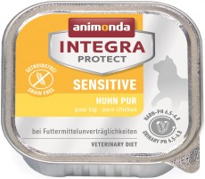 ANIMONDA INTEGRA Protect SENSITIVE Kurczak dla kota 100g