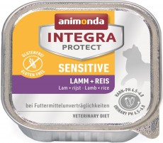 ANIMONDA INTEGRA Protect SENSITIVE Jagnięcina Ryż dla kota 100g