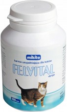 MIKITA FELVITAL + TRAN 50g Witaminy dla kota 100tabl.