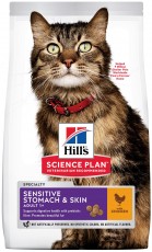 HILL'S SP Feline Adult Sensitive Stomach / Skin 400g