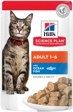 HILL'S SP Feline Adult Ocean Fish 85g saszetka ryba oceaniczna