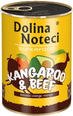 DOLINA NOTECI SUPERFOOD Kangur i Wołowina 400g