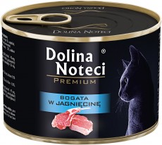 DOLINA NOTECI PREMIUM Kot Jagnięcina 185g puszka