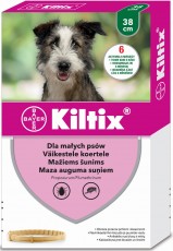 BAYER KILTIX S Mała Obroża dla psa na kleszcze pchły