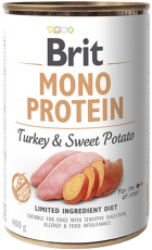 BRIT Mono Protein Turkey / Sweet Potato INDYK ZIEMNIAKI 400g