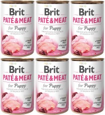 BRIT Paté / Meat for Puppy DLA SZCZENIĄT 6x400g