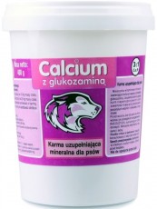 CANVIT Calcium z glukozaminą Fioletowy Proszek 400g