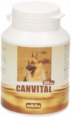 MIKITA CANVITAL Witaminy dla psa 150tabl.