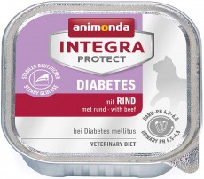 ANIMONDA INTEGRA Protect DIABETES Wołowina dla kota 100g