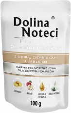 DOLINA NOTECI PREMIUM Małe Rasy Gęś Ziemniaki Jabłko 100g