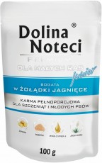 DOLINA NOTECI PREMIUM MAŁE RASY JUNIOR Żołądki Jagnięce 100g