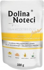 DOLINA NOTECI PREMIUM MAŁE RASY JUNIOR Kurczak Cielęcina 100g