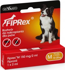 FIPREX Spot-On Krople na kleszcze pchły M 10-20kg 1szt.