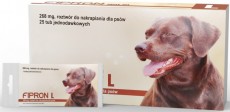 FIPRON Krople na kleszcze pchły dla psa L 20-40kg 1szt.