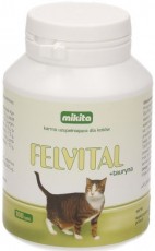 MIKITA FELVITAL + TAURYNA 50g Witaminy dla kota 100tabl.