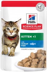 HILL'S SP Feline Kitten Ocean Fish 85g saszetka ryba