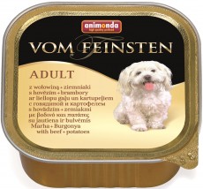 ANIMONDA Vom Feinsten ADULT Wołowina Ziemniaki 150g