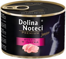 DOLINA NOTECI PREMIUM Kot Junior Indyk 185g puszka