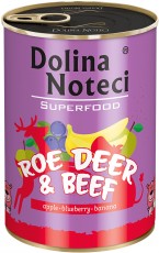 DOLINA NOTECI SUPERFOOD Sarna i Wołowina 400g