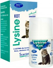 SCANVET Lysine Kot 50 ml żel