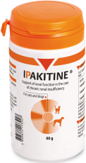 VETOQUINOL Ipakitine na wsparcie pracy nerek psa i kota 60g