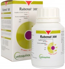 VETOQUINOL Rubenal 300mg preparat na wsparcie nerek 60tab.