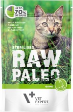 Vet Expert RAW PALEO Sterilised Dziczyzna dla sterylizowanych 100g