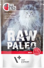 Vet Expert RAW PALEO Beef Wołowina dla dorosłych 100g