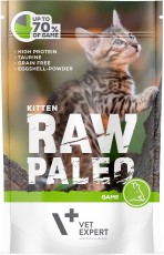 Vet Expert RAW PALEO Kitten Game Dziczyzna dla kociąt 100g