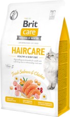 BRIT CARE Cat GF Adult HAIRCARE Łosoś Kurczak 2kg