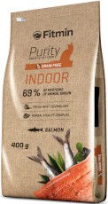 FITMIN Cat Purity GF Indoor Łosoś Bez zbóż 400g