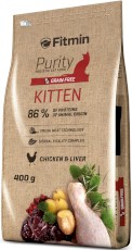 FITMIN Cat Purity GF Kitten Kurczak bez zbóż 400g