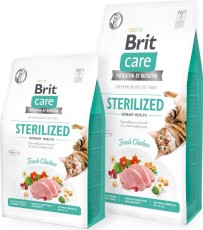 BRIT CARE Cat GF STERILIZED Urinary Health 400g