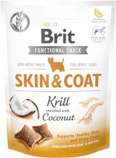 BRIT Care Dog Functional Snack SKIN / COAT Kryl Kokos 150g